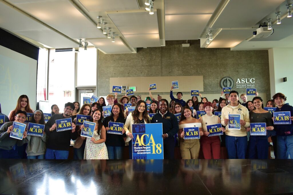 Assemblymember Caloza and UC Berkeley Student Leaders Rally ACA 18 to ...